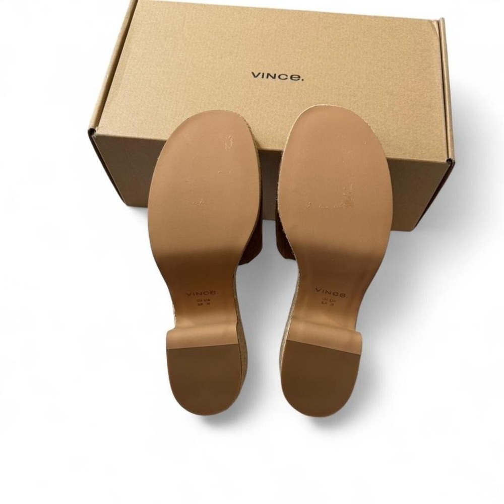 Vince Platform Brown Suede Sandals‎ - Picture 8 of 11